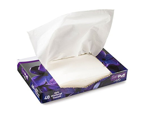 SaniPuff by Silky Soft Mini Facial Tissues