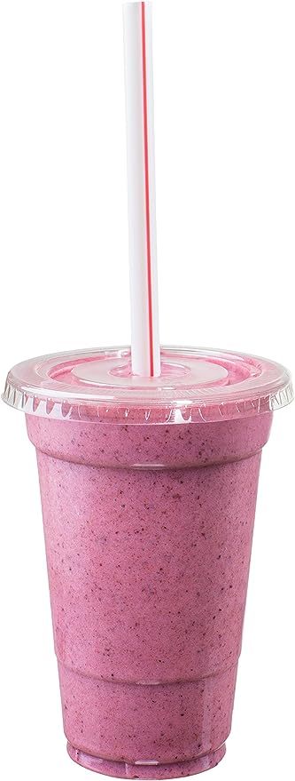 8.25" Giant Plastic Straw, Individually Wrapped