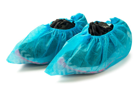 Blue Shoe Covers