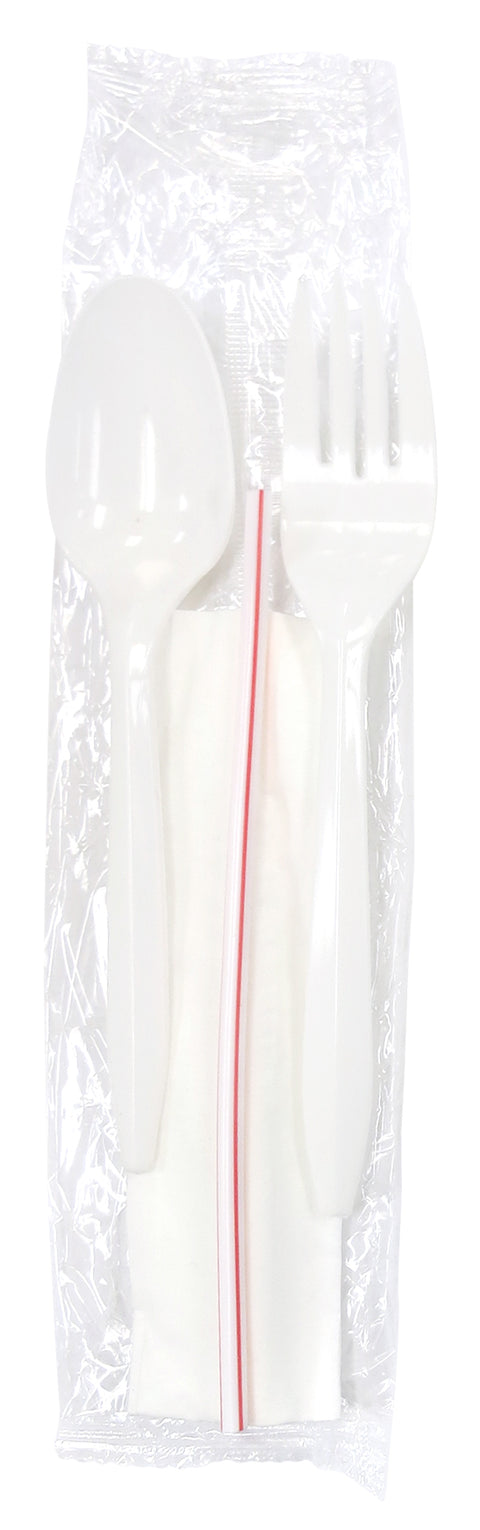 Fork-Teaspoon-Straw-Napkin