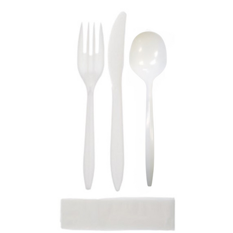 Fork-Knife-Soup Spoon-Napkin