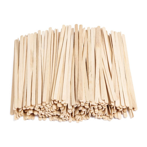 Wood Coffee Stirrers, 7.5"