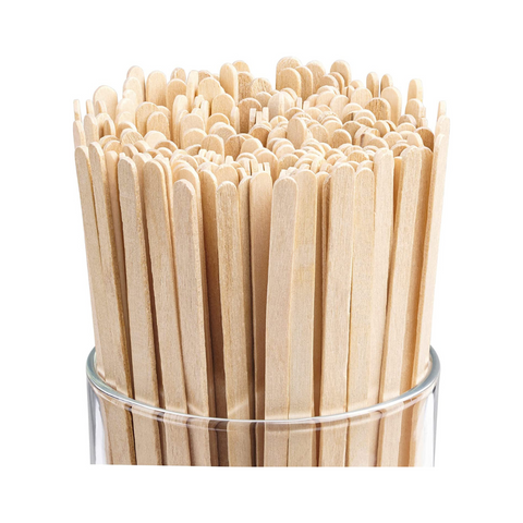 Wood Coffee Stirrers, 7.5"