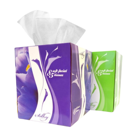 Silky Soft Cube Facial Tissues