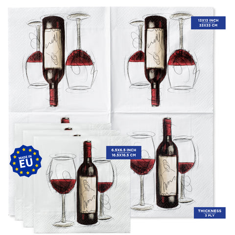 Wine and Glasses