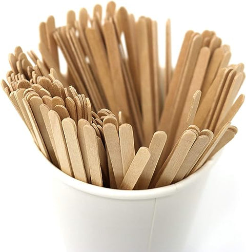 Wood Coffee Stirrers, 5.5"