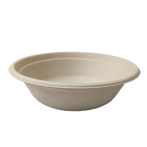 Compostable Bagasse Plates, Bowls & Lids