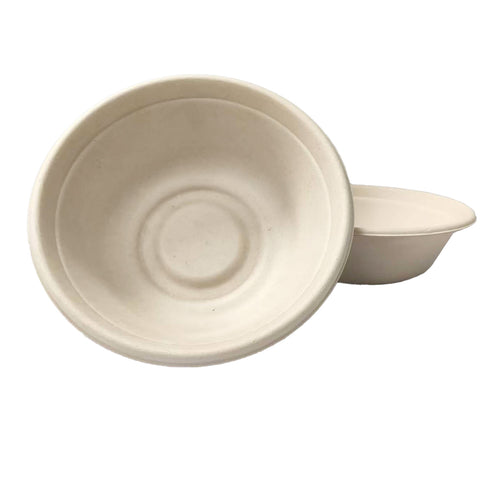 Compostable Bagasse Plates, Bowls & Lids