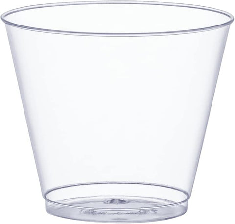 Clear PS Hard Tumblers & Shot Glasses