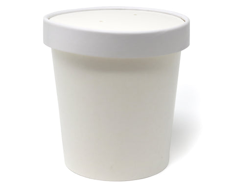 Paper Lids for Soup Containers Bulk Pack