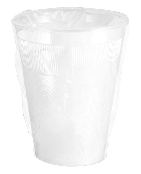 Disposoware 9 oz. Clear Disposable Plastic Cup, Individually Wrapped