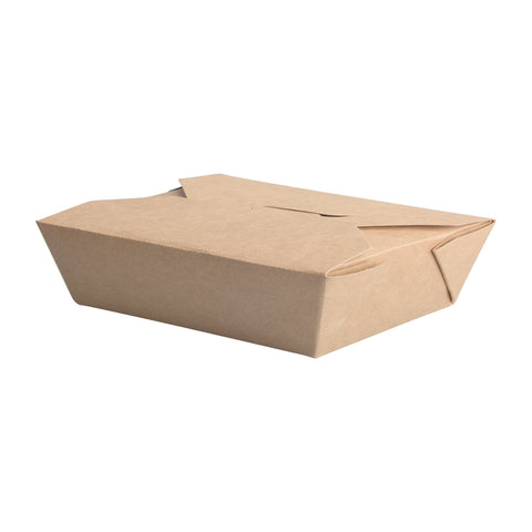 Kraft Folded Takeout Boxes