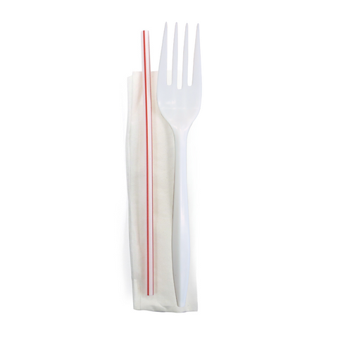 Fork-Straw-Napkin