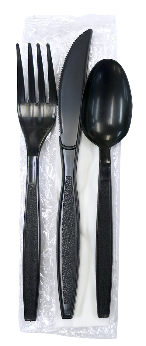 Sleek Heavy Weight PP Cutlery Kits
