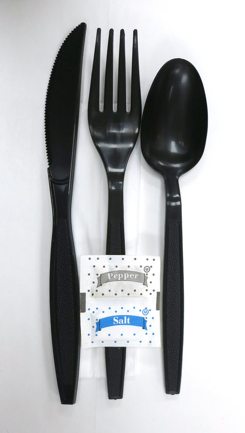 Sleek Heavy Weight PP Cutlery Kits