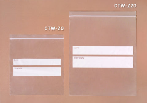 Dual Track Zip Storage Bags